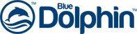 A BlueDolphin vállalat logoja.
