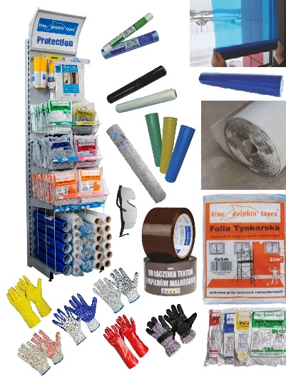 BlueDolphin felületvédő eszközök képe.