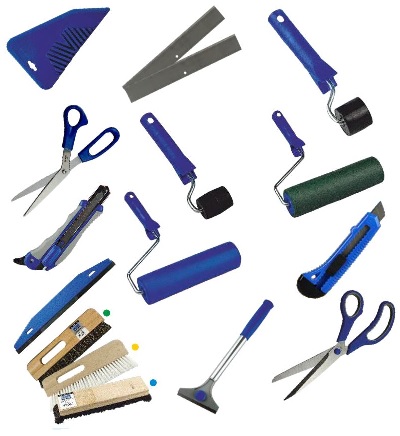 BlueDolphin tapétázó szerszámok képe.